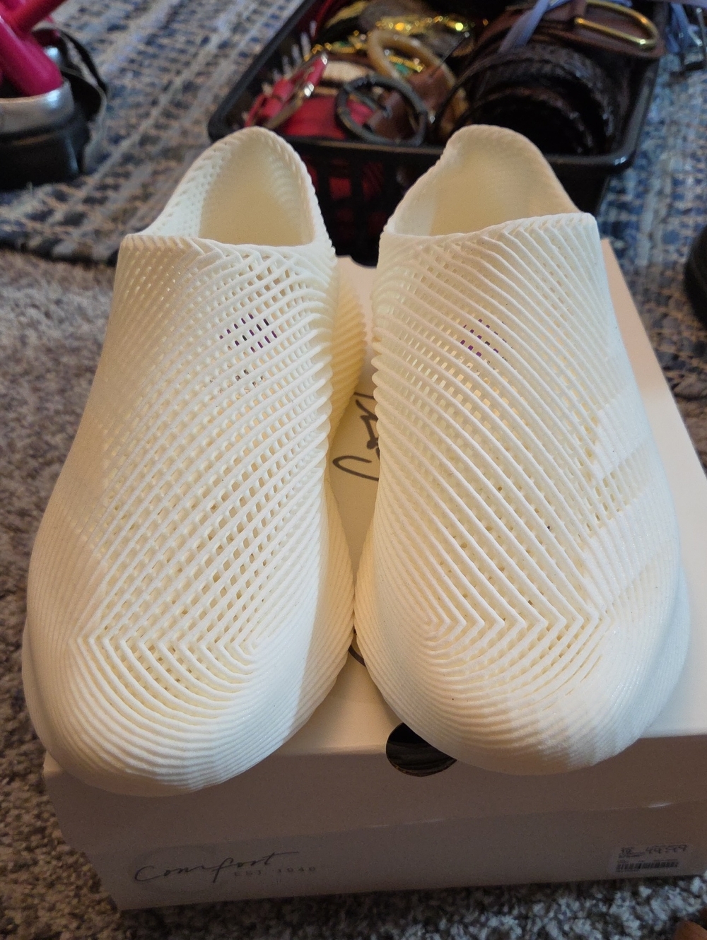 Adidas Climacool 24 3D Printed Trainers (RARE) Off White Never Worn